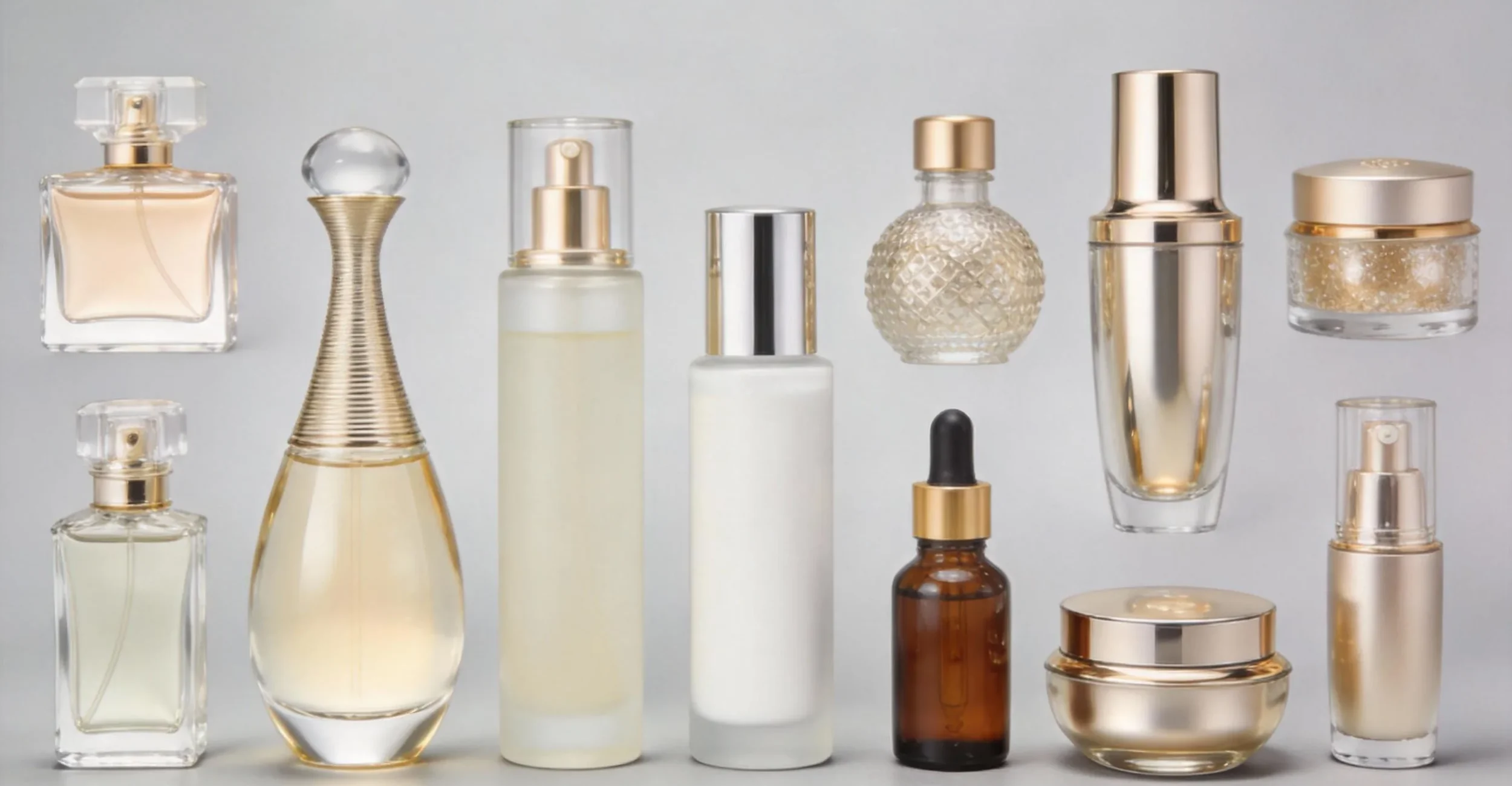 bottle testing solution for cosmetic